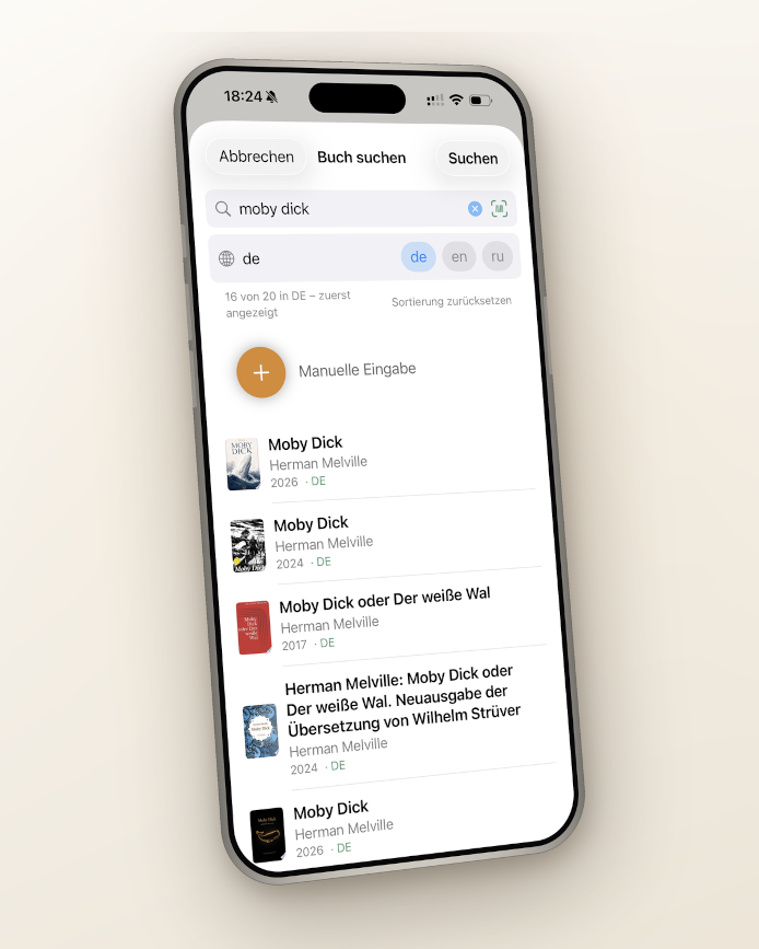 Bücher in BokVia suchen