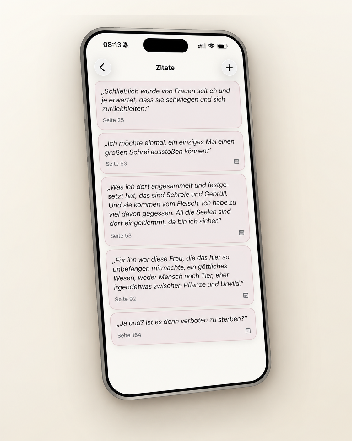 Collect quotes in BokVia